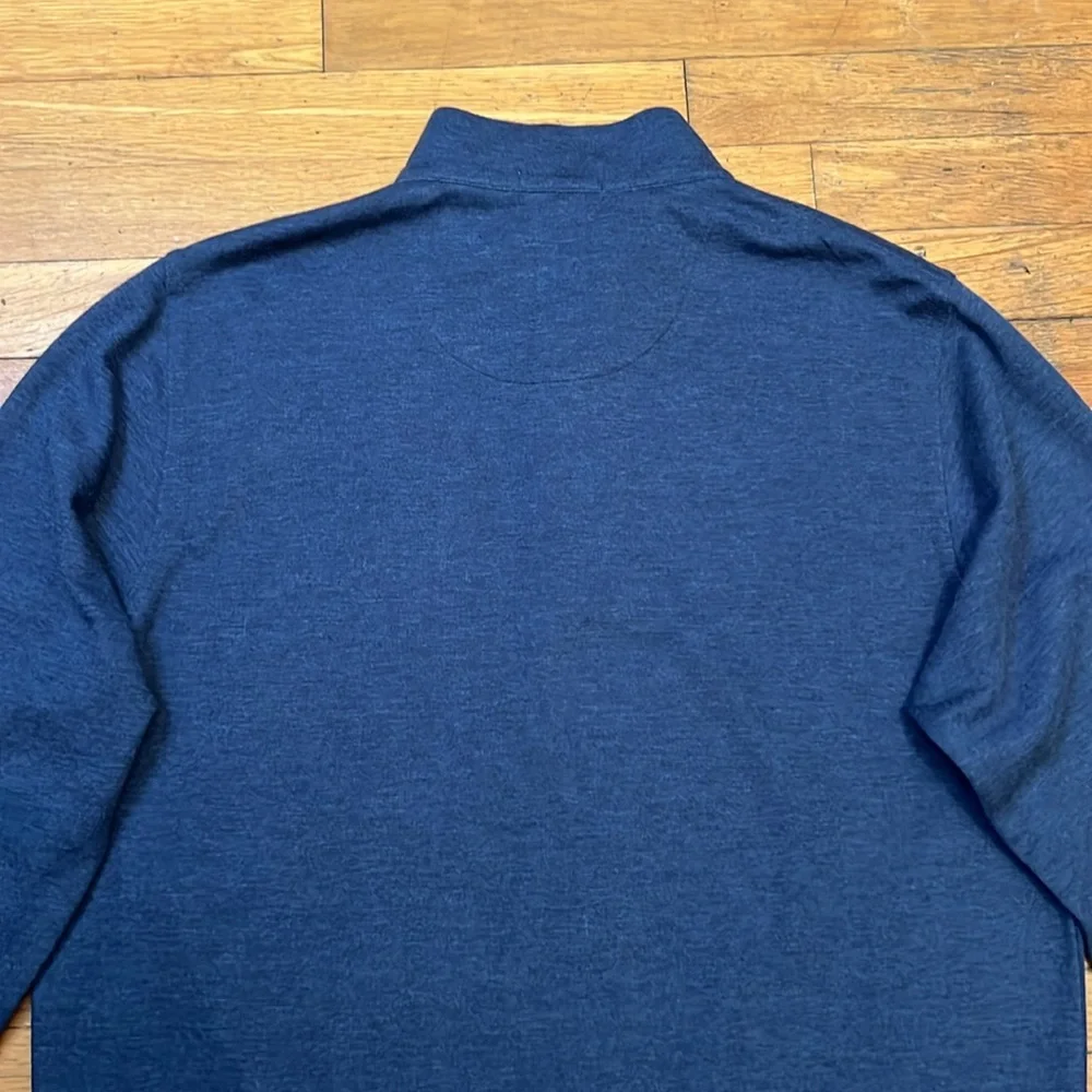 Peter Millar Crown Crafted Interlock Quarter Zip, size Medium